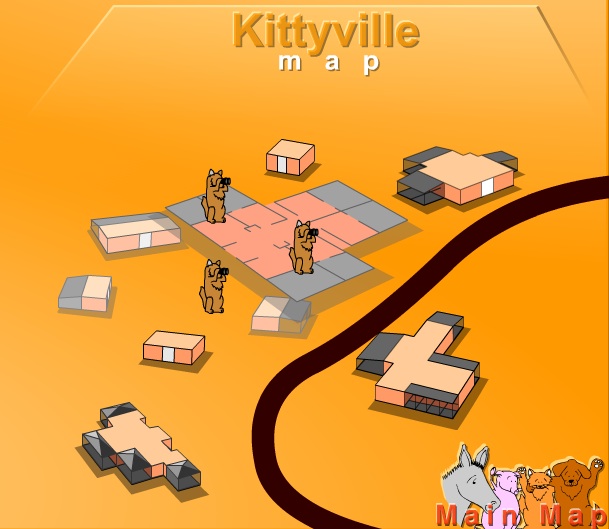 Virtual Tour Kityville map closeup